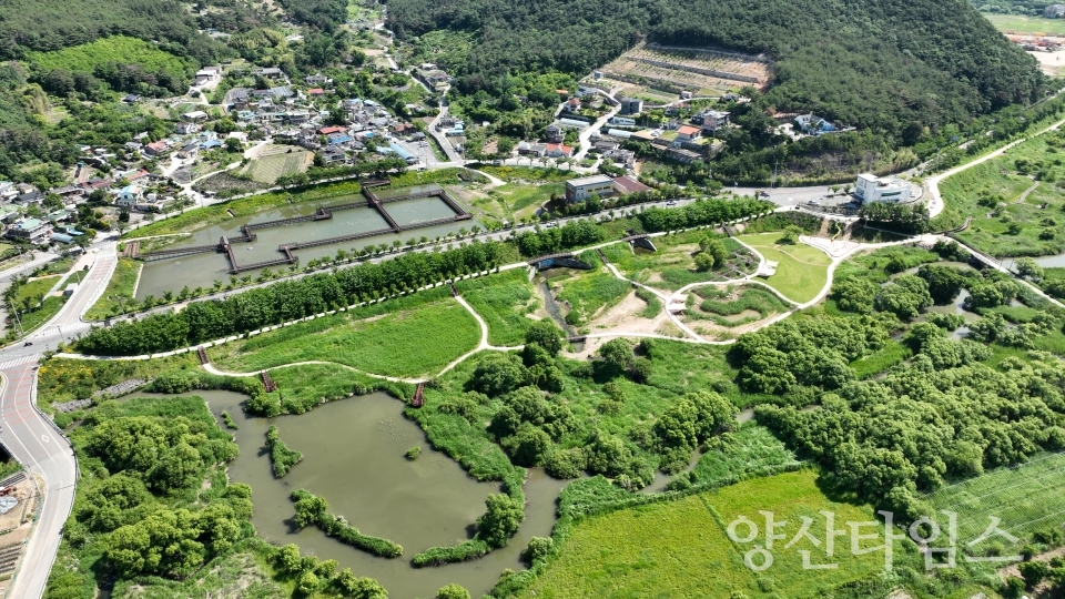 원동습지 생태공원 개장ⓒ양산타임스