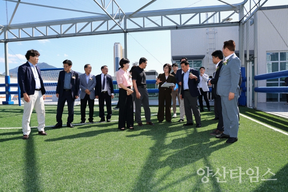쌍벽루국민체육센터 개관식ⓒ양산타임스