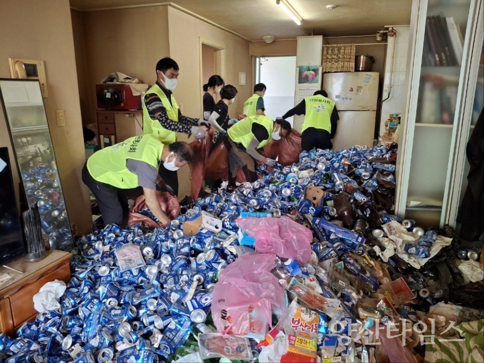 양주동 다은봉사회 주거환경개선 봉사ⓒ양산타임스