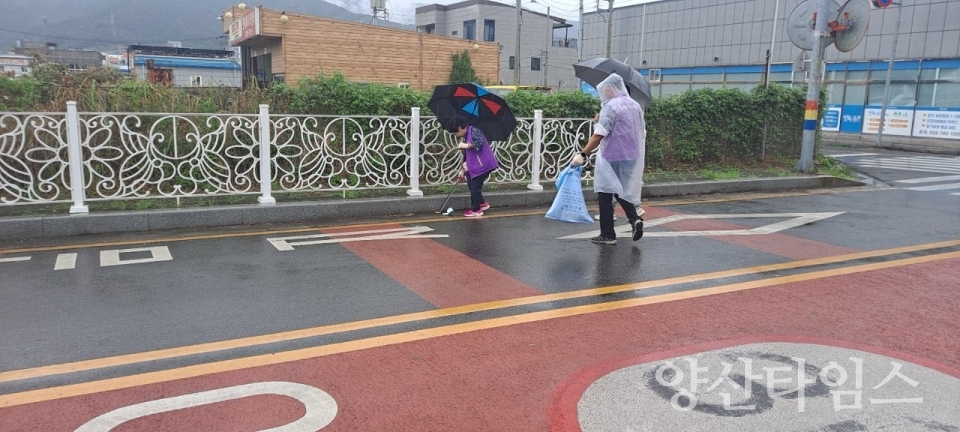 소주동 국토대청소ⓒ양산타임스