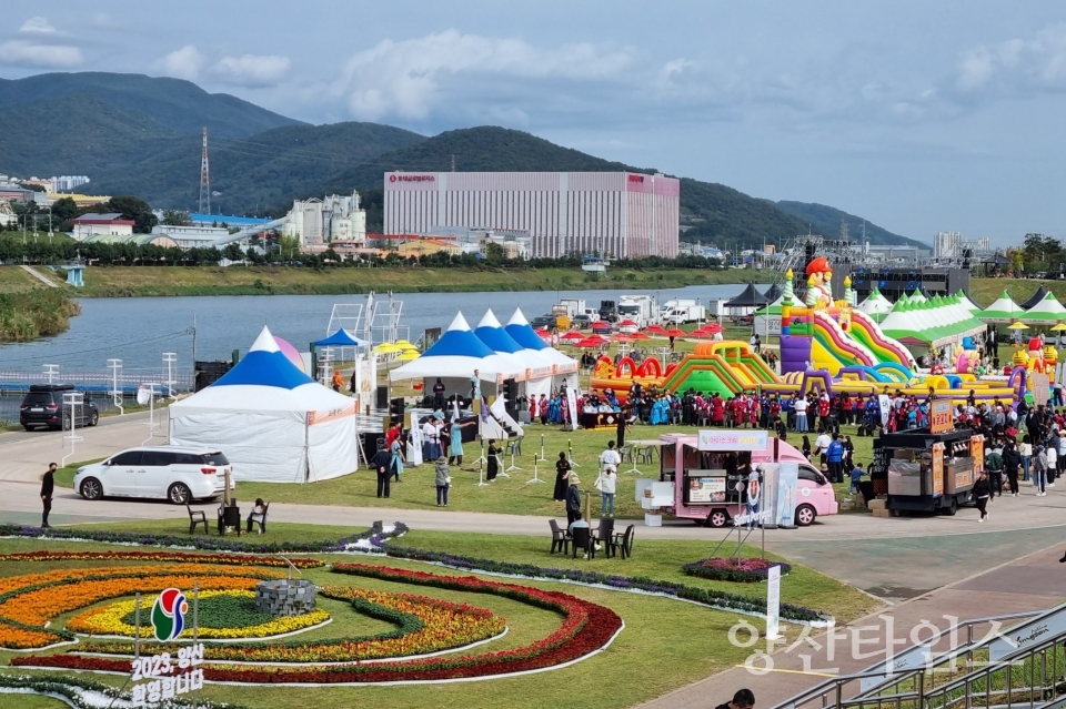 지난해 열린 양산삽량문화축전ⓒ양산타임스
