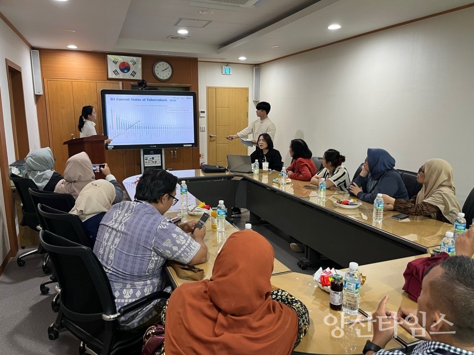 울주군보건소, 인도네시아 보건공무원 연수 실시ⓒ양산타임스