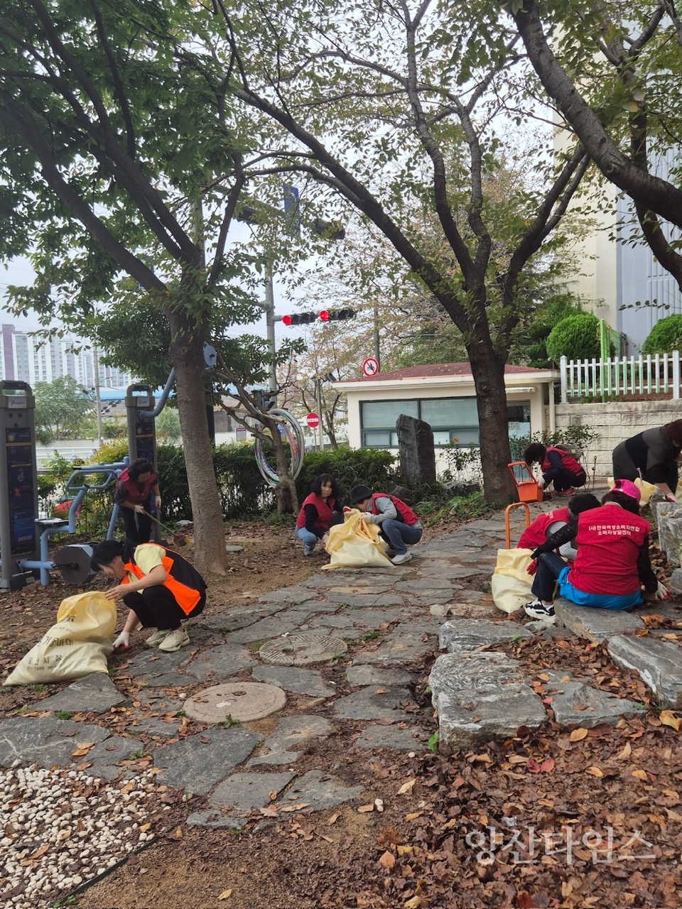 덕계동 국토대청소ⓒ양산타임스