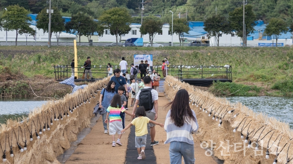 양산삽량문화축전 삽량고래섬ⓒ양산타임스