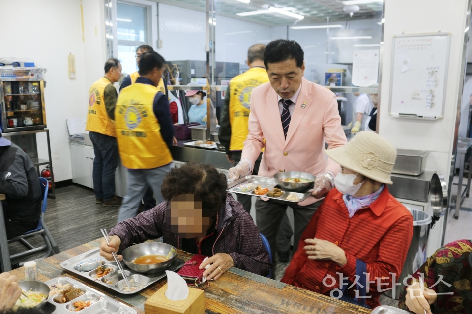 우불라이온스클럽 여성위생용품 지원사업 후원ⓒ양산타임스