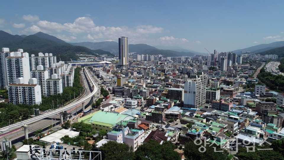 양산 시가지 전경ⓒ양산타임스