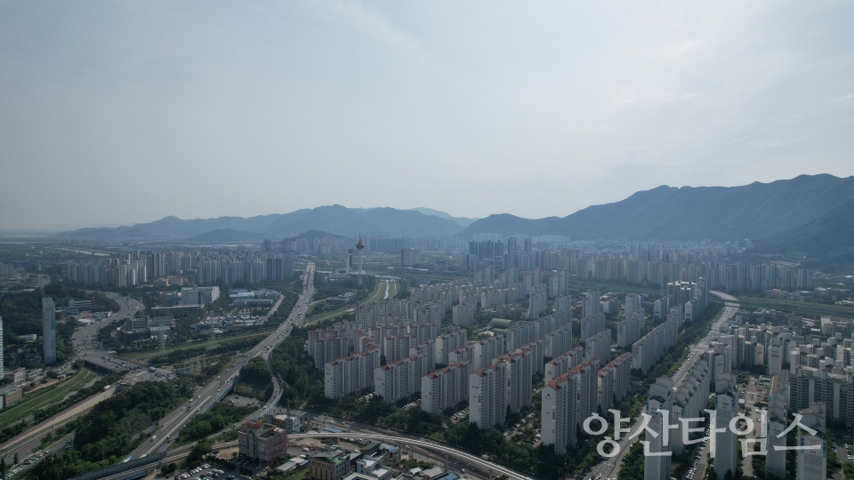 양산 시가지 전경ⓒ양산타임스