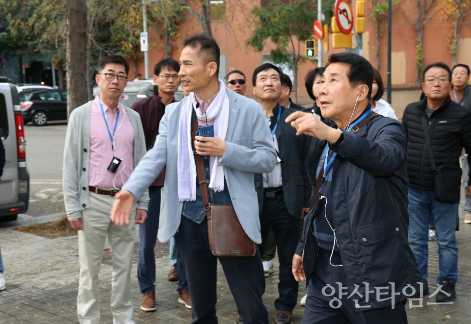 스페인 바르셀로나에서 개최되고 있는 스마트시티 박람회 참관ⓒ양산타임스