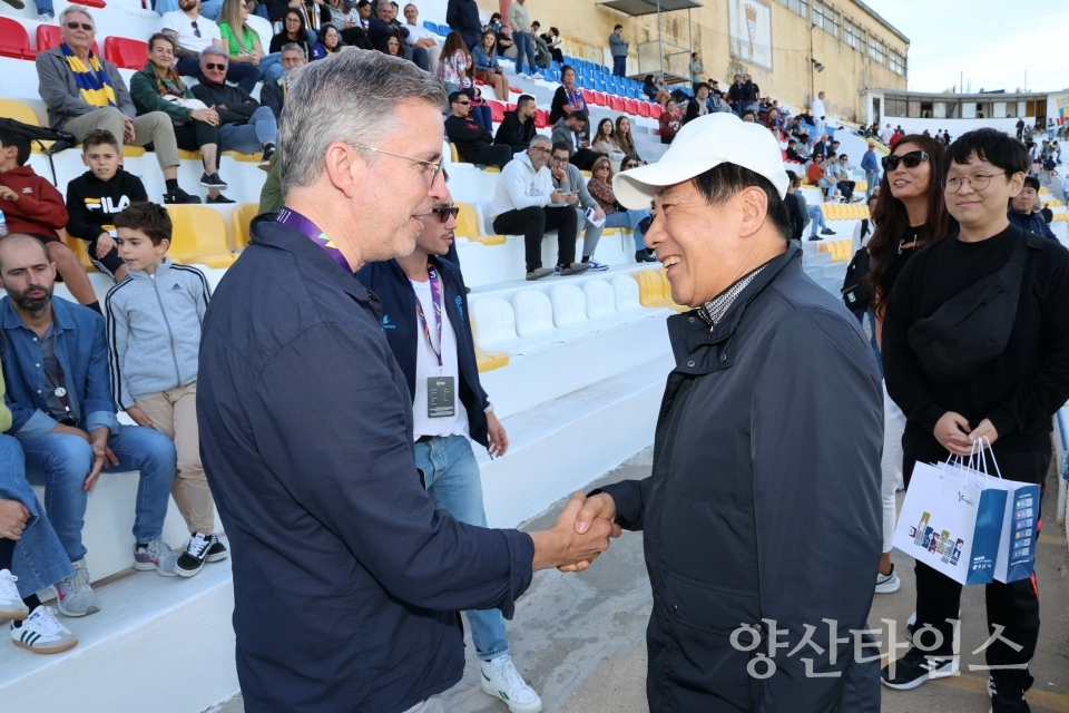 포르투갈 아틀레티코 CP 교류ⓒ양산타임스