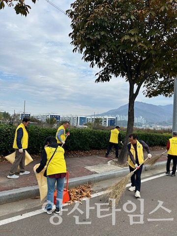 소주동 국토대청소ⓒ양산타임스