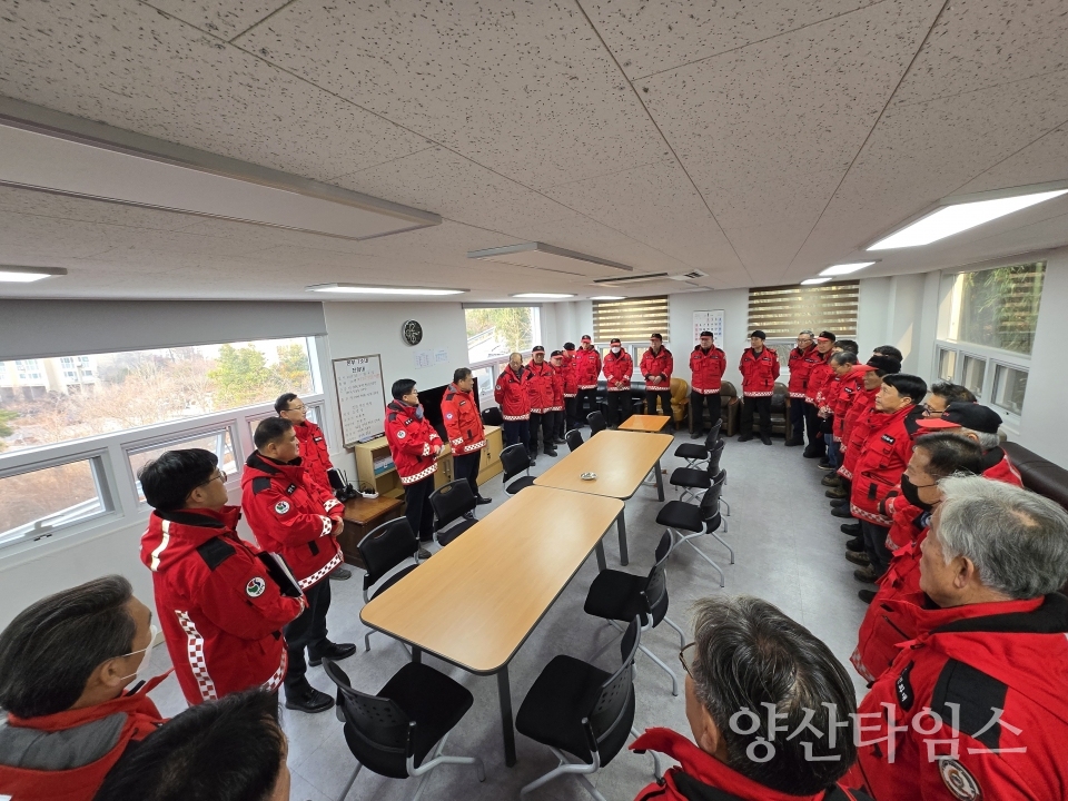 박명균 행정부지사 산불예방 현장 점검ⓒ양산타임스