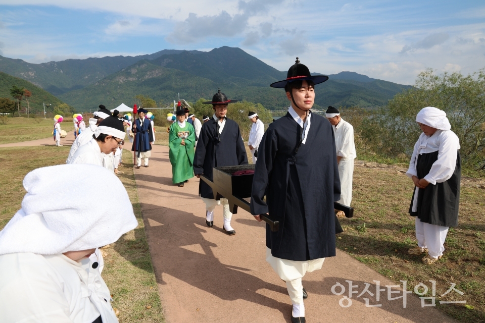 양산 가야진용신제 제례ⓒ양산타임스