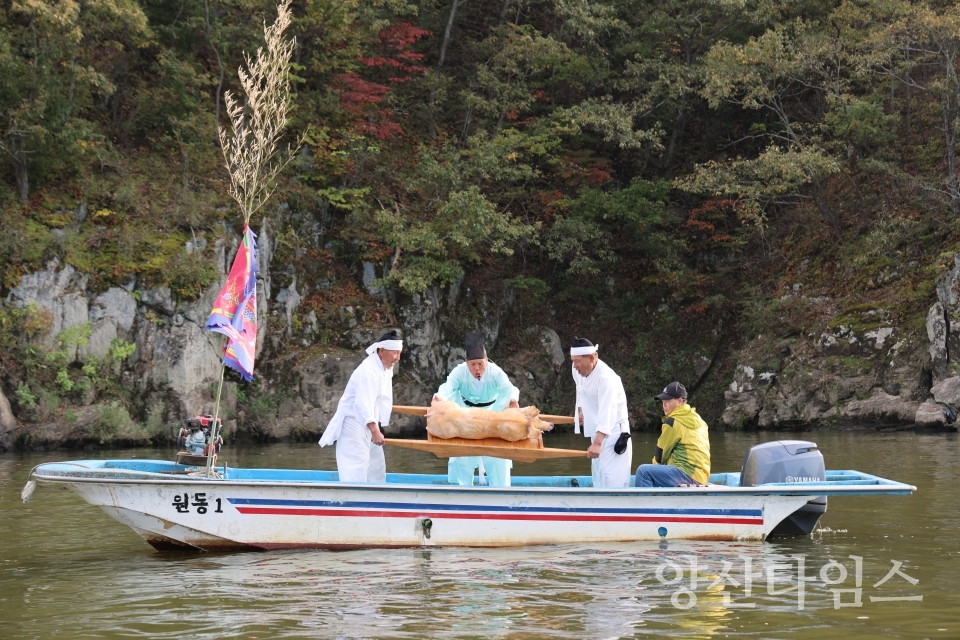 양산 가야진용신제 제례ⓒ양산타임스