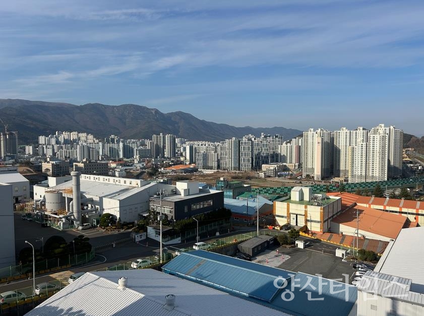 악취실태조사 대상지역ⓒ양산타임스