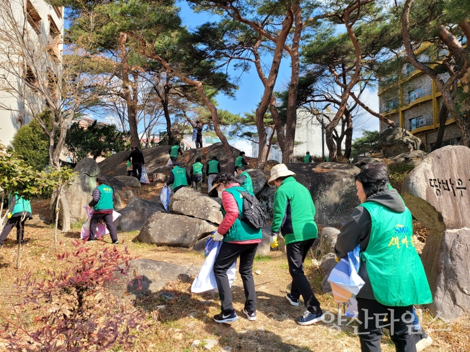 하북면 봄맞이 국토대청소ⓒ양산타임스