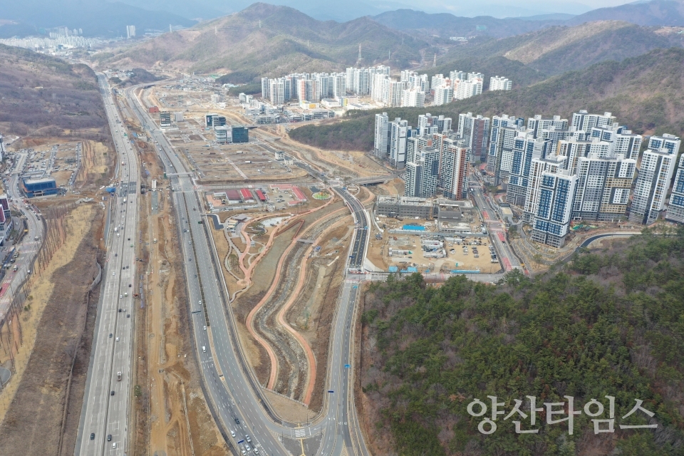 양산 사송 공공주택지구ⓒ양산타임스