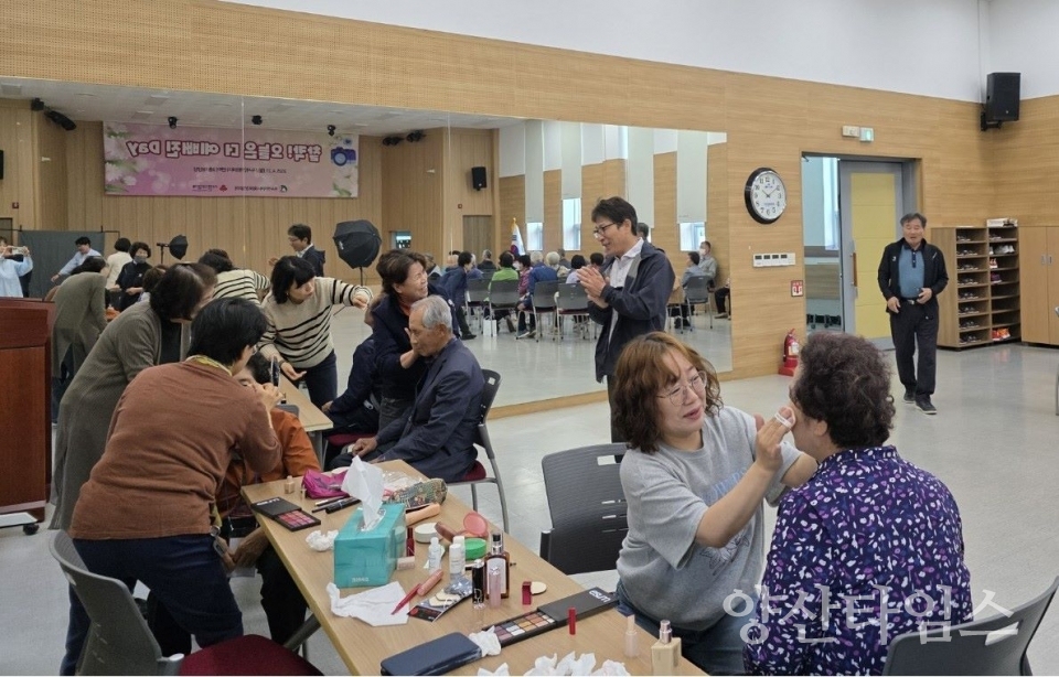 두서면 지역사회보장협의체, 취약계층 어르신 장수사진 촬영 ⓒ양산타임스