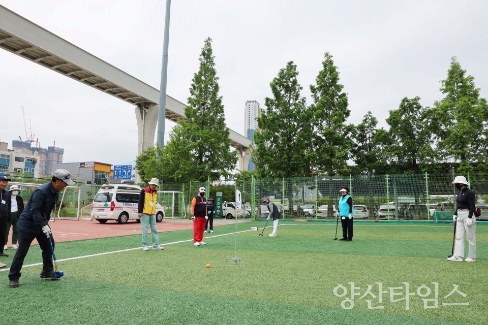 양산애 그라운드골프대회ⓒ양산타임스