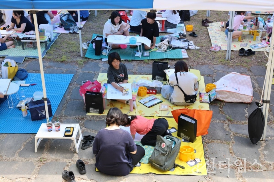 나라사랑 어린이 그리기 대회ⓒ양산타임스