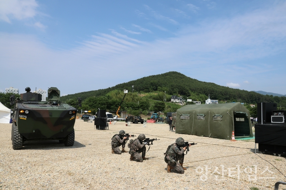 2025년 충무훈련 실제훈련ⓒ양산타임스
