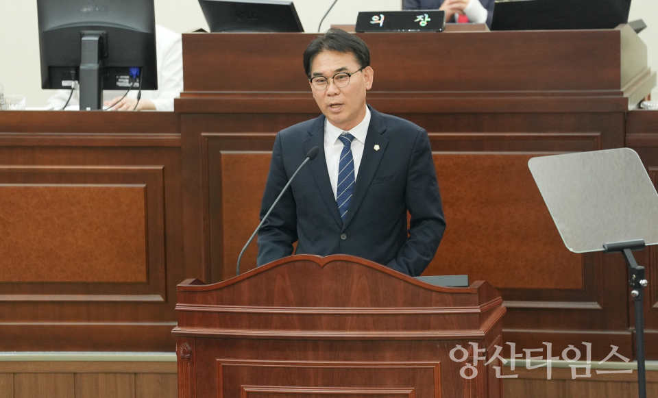최선호 양산시의원ⓒ양산타임스