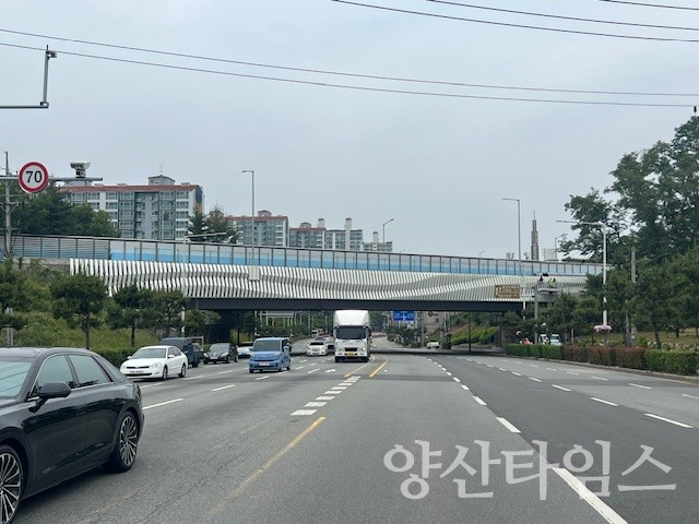 남부동 도시경관 개선사업_야간ⓒ양산타임스