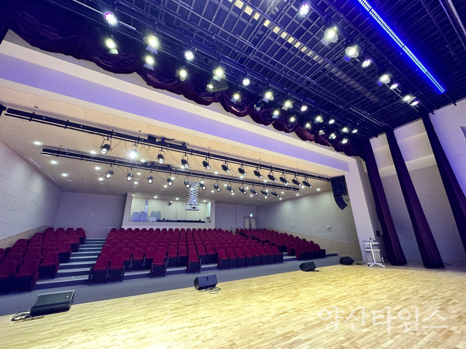 물금청소년문화의집 청춘비행 공연장ⓒ양산타임스