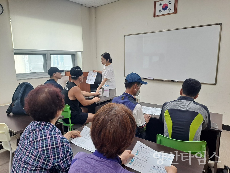 소주동 폭염대비 예찰활동ⓒ양산타임스