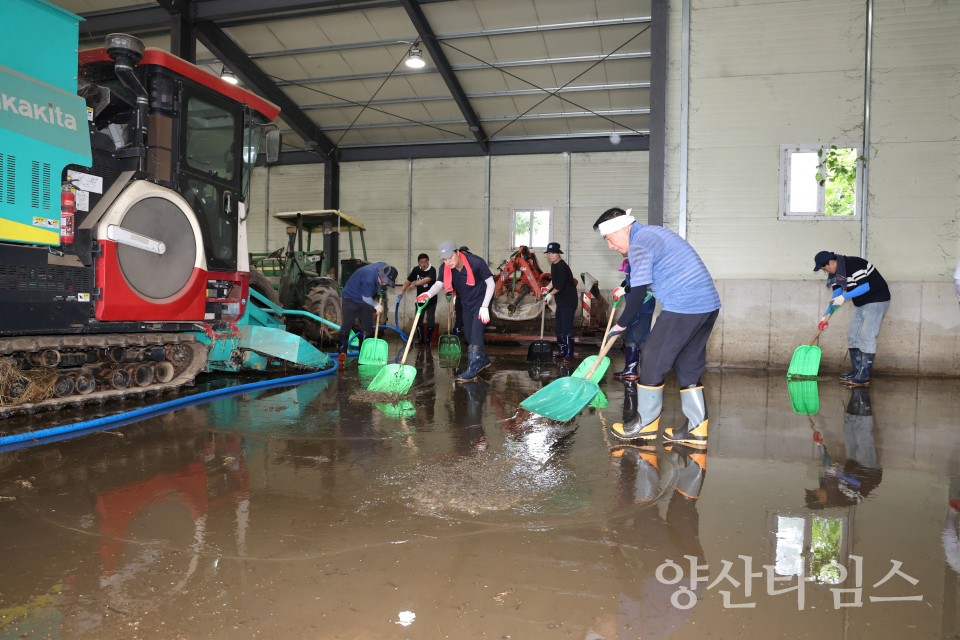 산청군수 면담ⓒ양산타임스