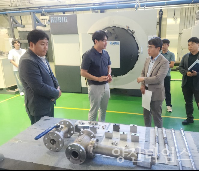 부시장 현장행정_한국생산기술연구원ⓒ양산타임스