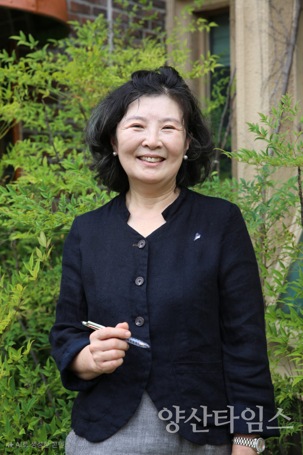 양산시민대상 양성희님ⓒ양산타임스