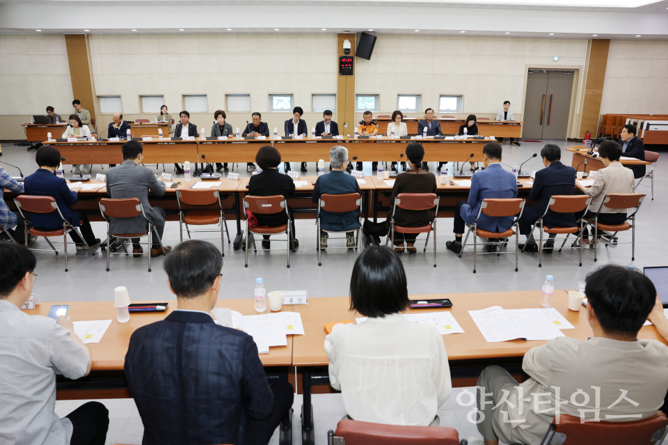 양산삽량문화축전 추진상황보고회ⓒ양산타임스