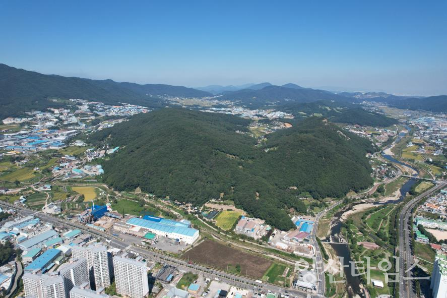 우불산성 조사지역 전경ⓒ양산타임스