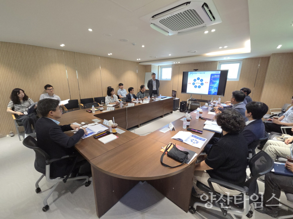 전략산업 주요 사업장 현장행정(양산혁신지원센터)ⓒ양산타임스