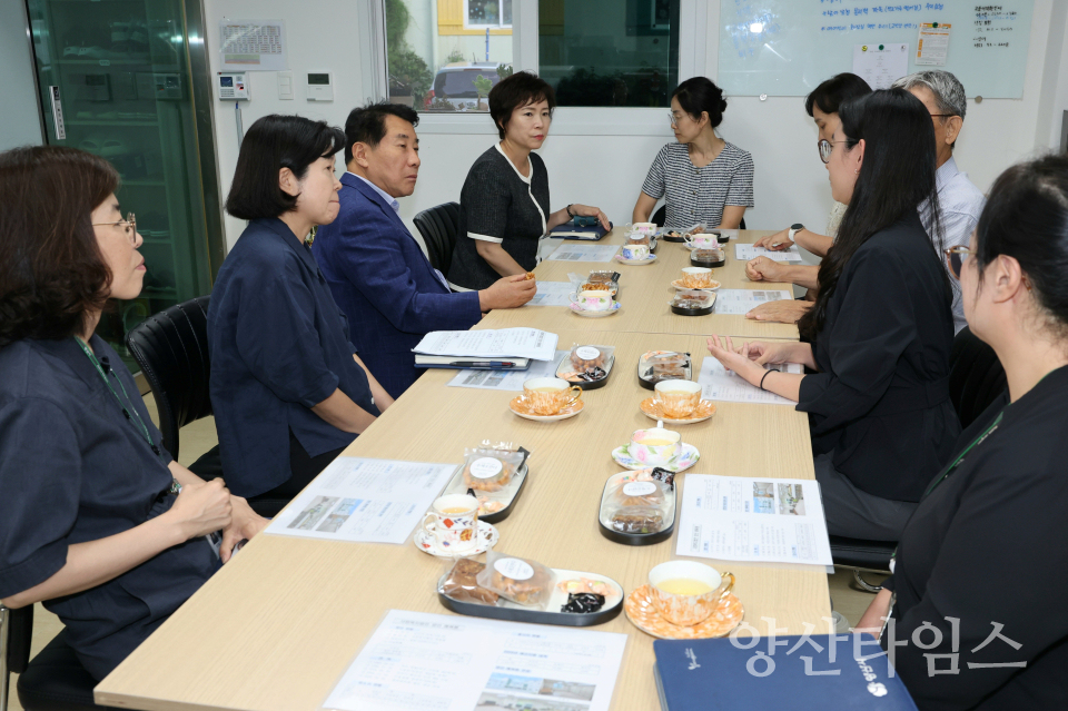 사회복지시설 위문 격려 방문ⓒ양산타임스
