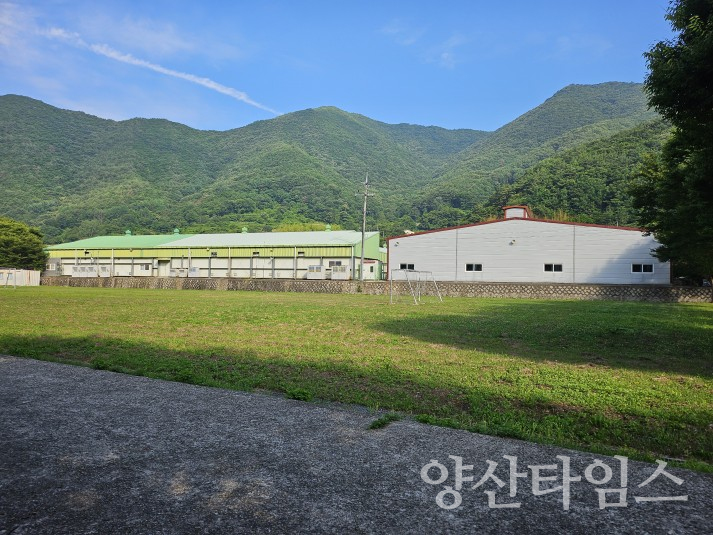 낙동강수계 공모사업 대리버섯재배단지ⓒ양산타임스