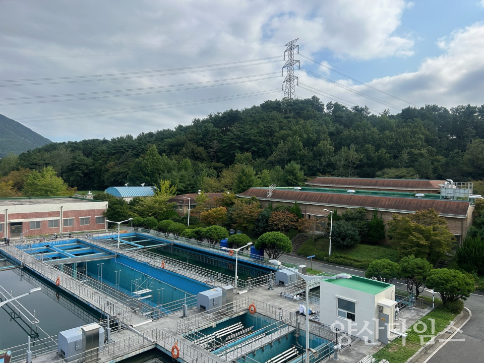 웅상정수장 전경ⓒ양산타임스