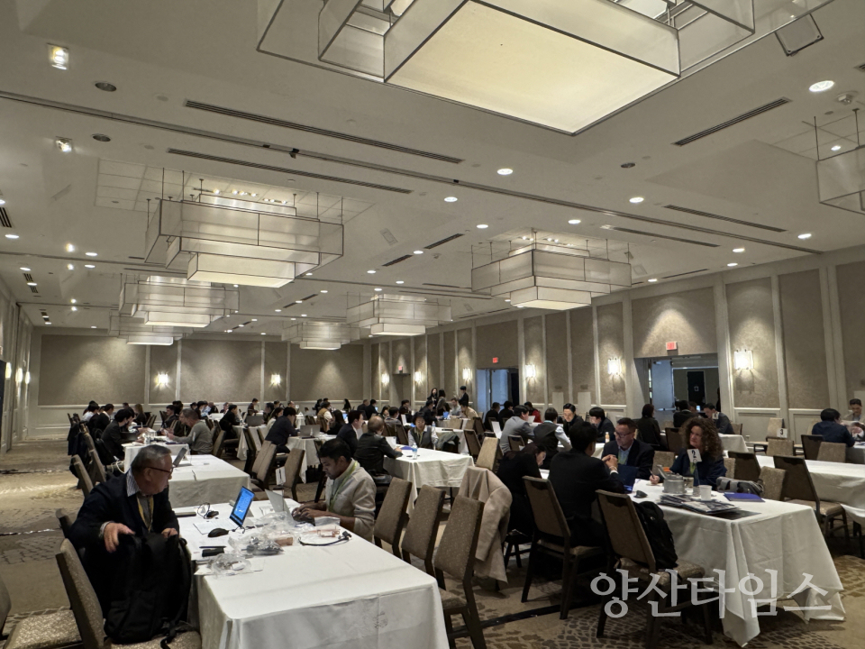 양산시 북미 미래자동차 무역사절단(디트로이트 수출상담회)ⓒ양산타임스