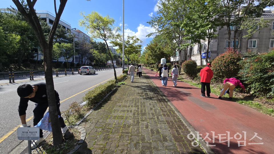 공존의 발걸음ⓒ양산타임스