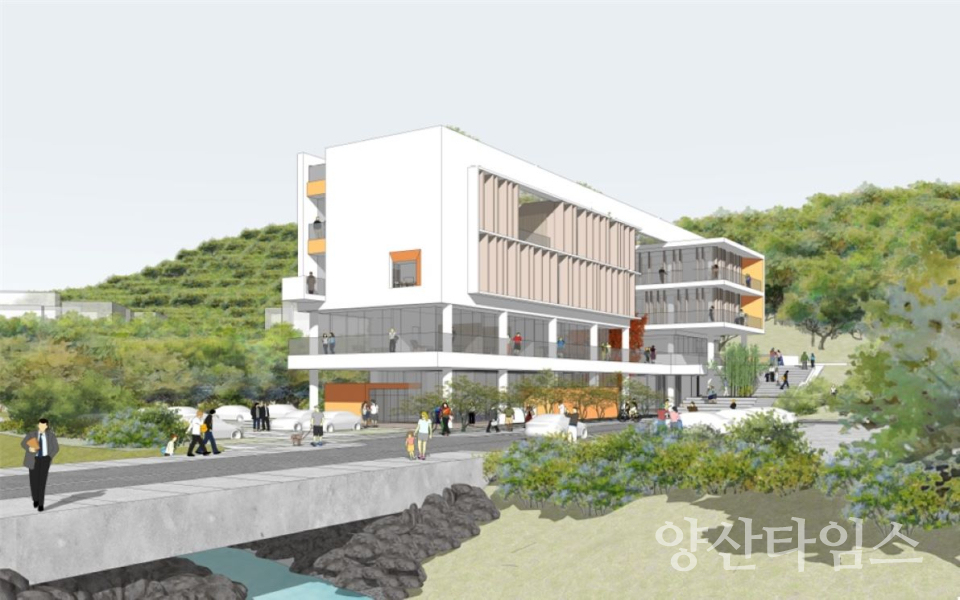 울주군, 근로자복지회관 건축 설계공모 당선작 선정ⓒ양산타임스