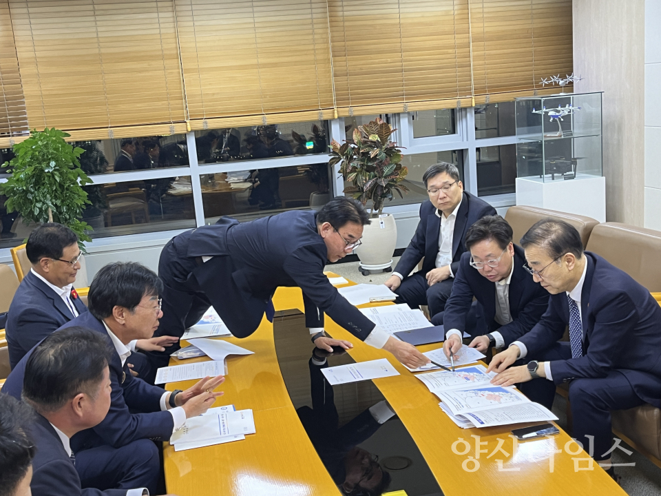 양산시의회 최선호 부의장,  국토부 장관 면담ⓒ양산타임스