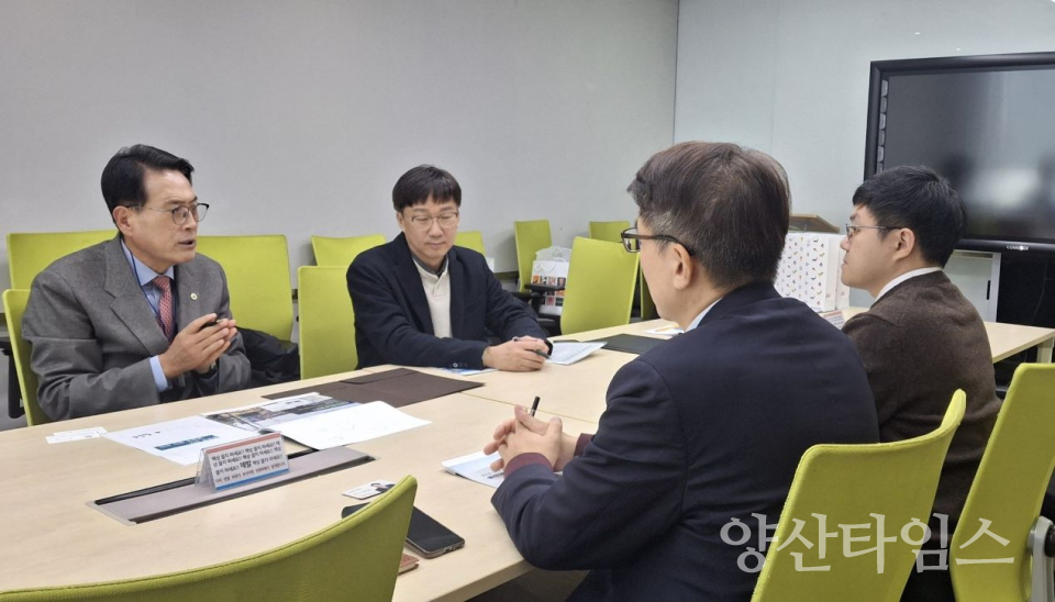 울주군, ‘KTX-이음 남창역 정차 건의’ 국토교통부 방문ⓒ양산타임스