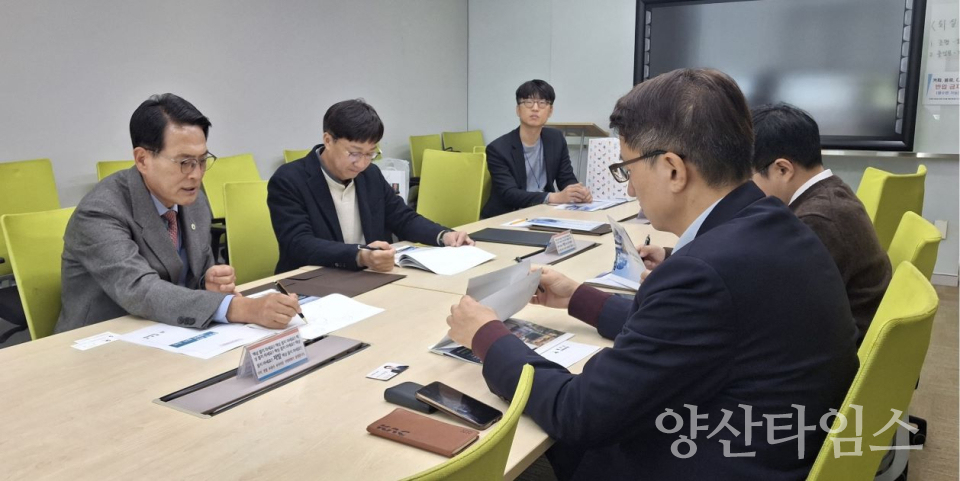 울주군, ‘KTX-이음 남창역 정차 건의’ 국토교통부 방문ⓒ양산타임스