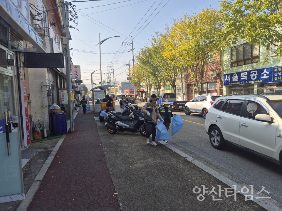 상북면 11월 국토대청소ⓒ양산타임스