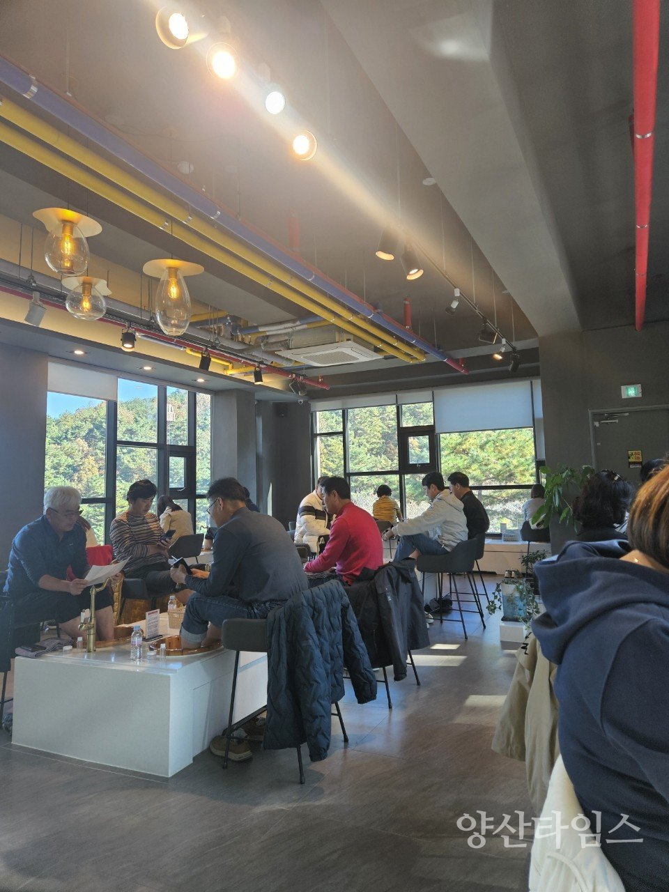 덕계동 주민자치회 하반기 연수ⓒ양산타임스