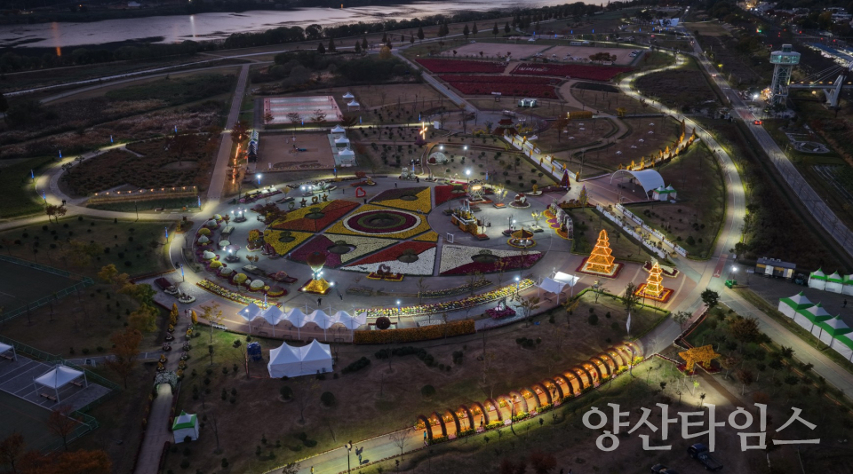 2025 양산국화축제(야간)ⓒ양산타임스