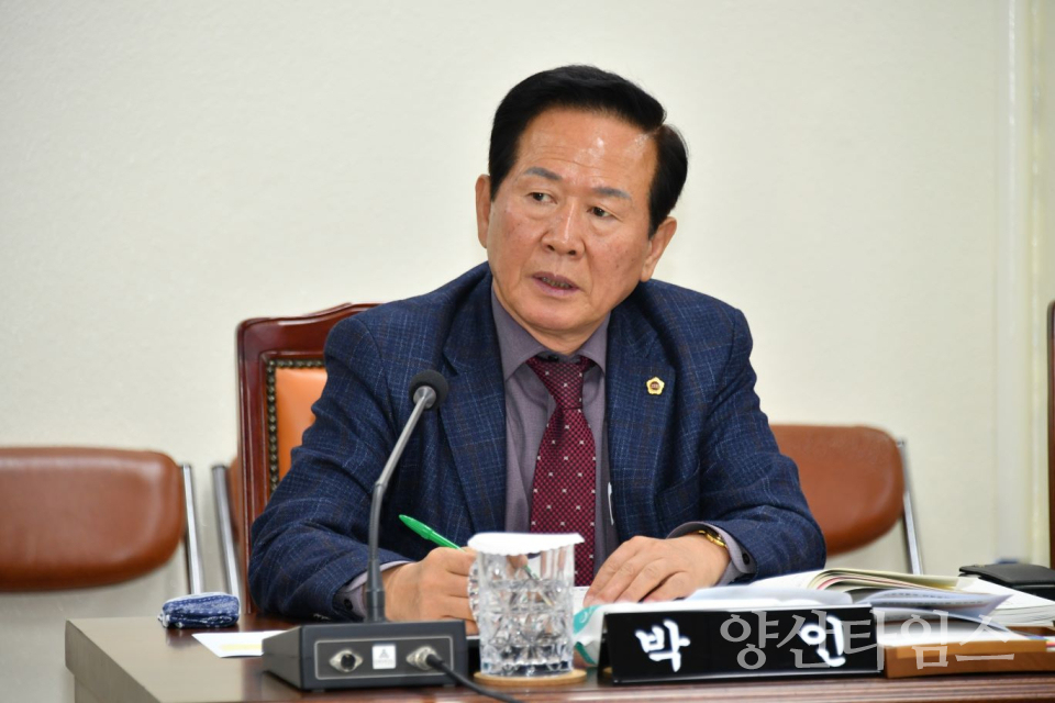2026 당초예산 심사_박인 의원ⓒ양산타임스