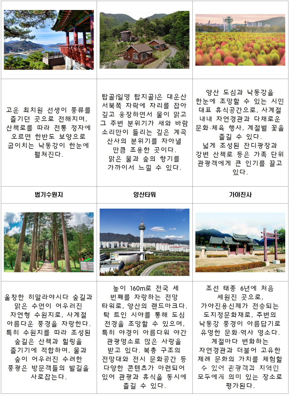 양산 12경ⓒ양산타임스