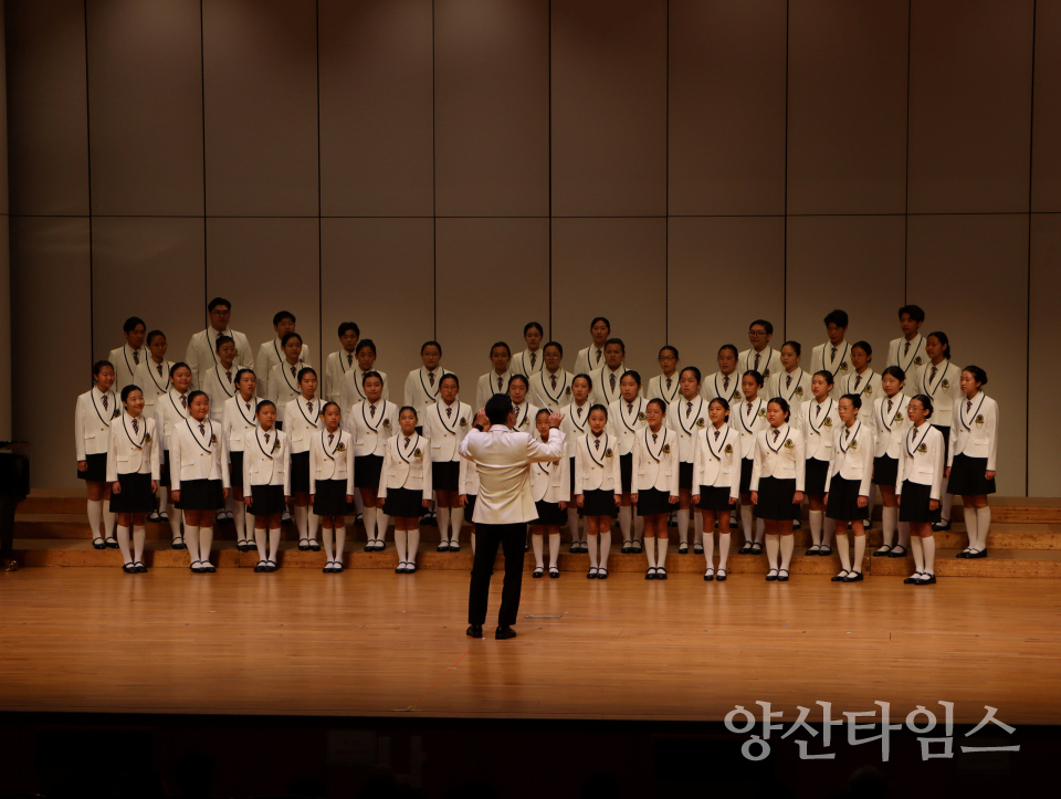 양산시청소년합창단 공연활동ⓒ양산타임스