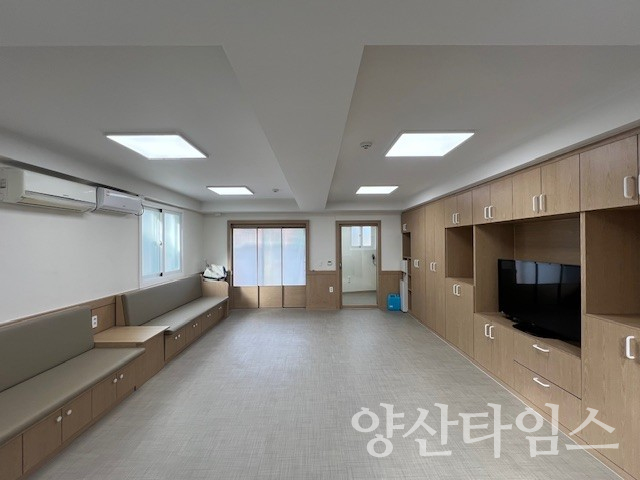 명동경로당 환경개선ⓒ양산타임스